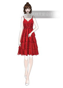 电商服装手绘插画 提升产品视觉魅力的艺术利器