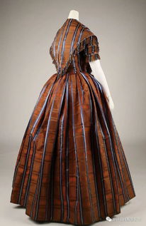 19世纪美国服饰的实物图鉴 风格演变与文化印记